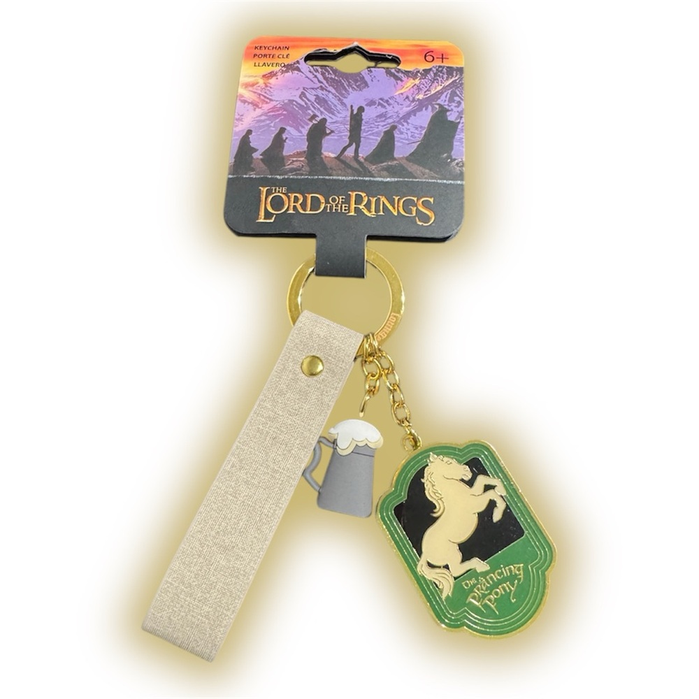 The Lord of the Rings Prancing Pony Wristlet Keychain